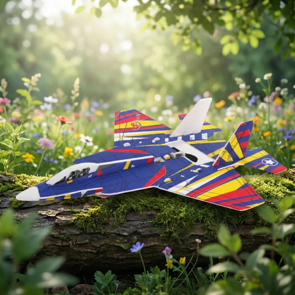 Throwing foam glider plane toy – buddynjoy bj