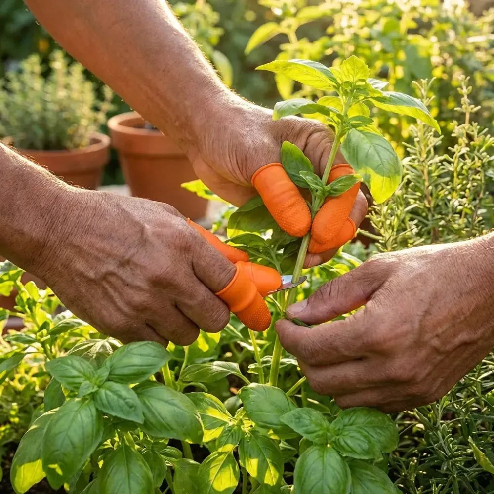 Thumb knife & finger protectors - garden