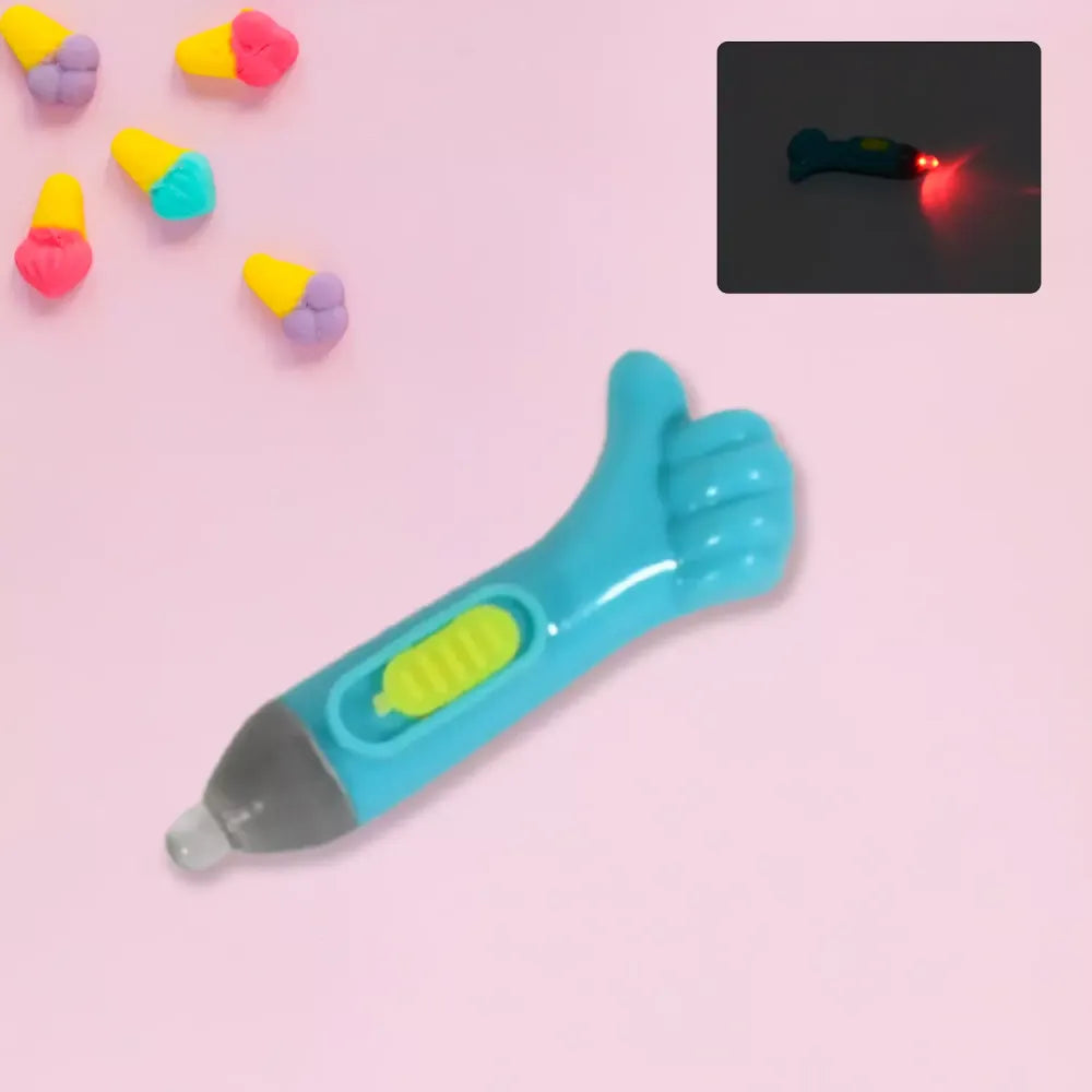 Thumb led keychain light - toys