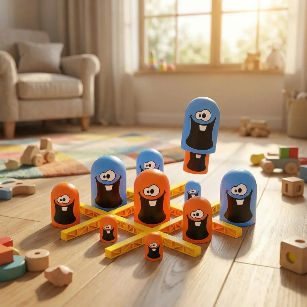 Tic-tac-toe gobble game - toys