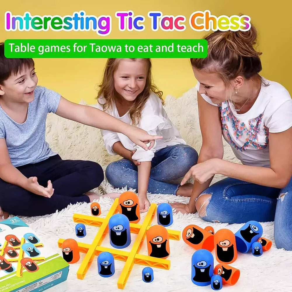 Tic-tac-toe gobble game