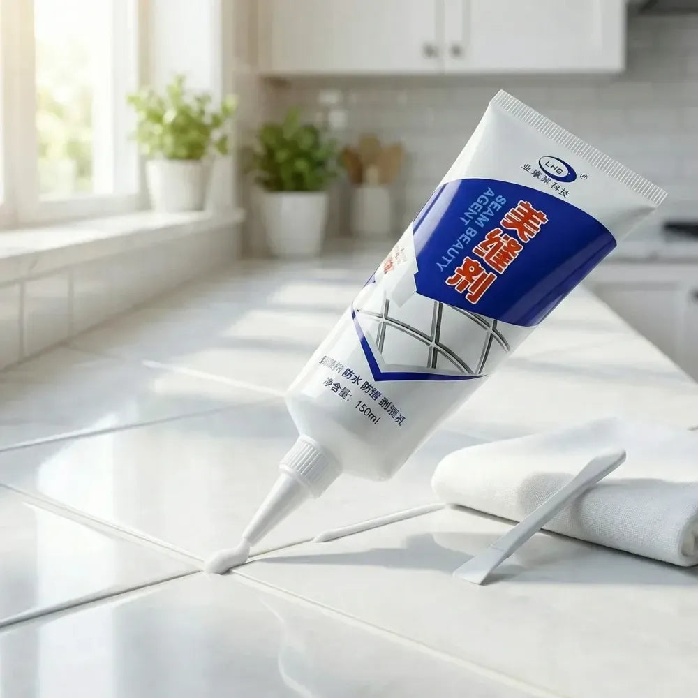 Tile gap filler tube
