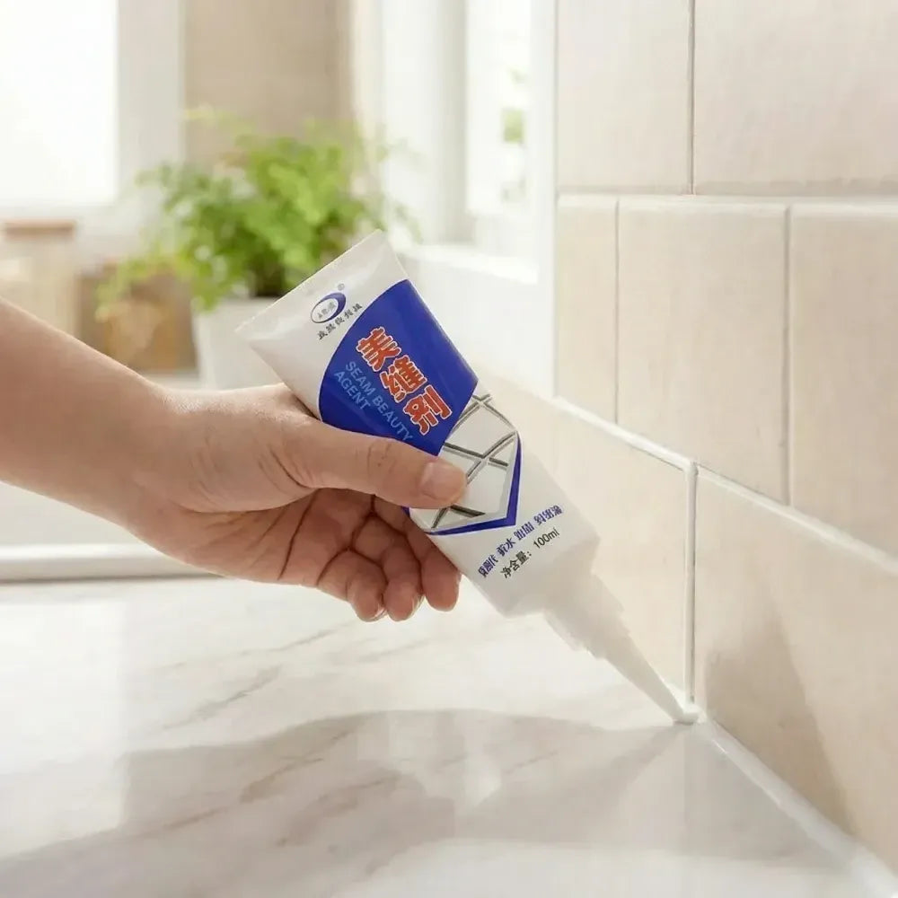 Tile gap filler tube