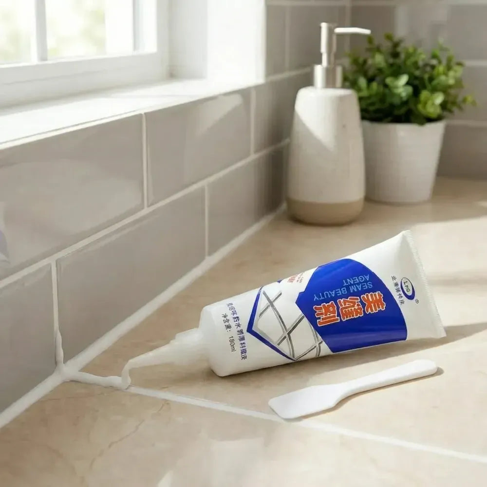 Tile gap filler tube