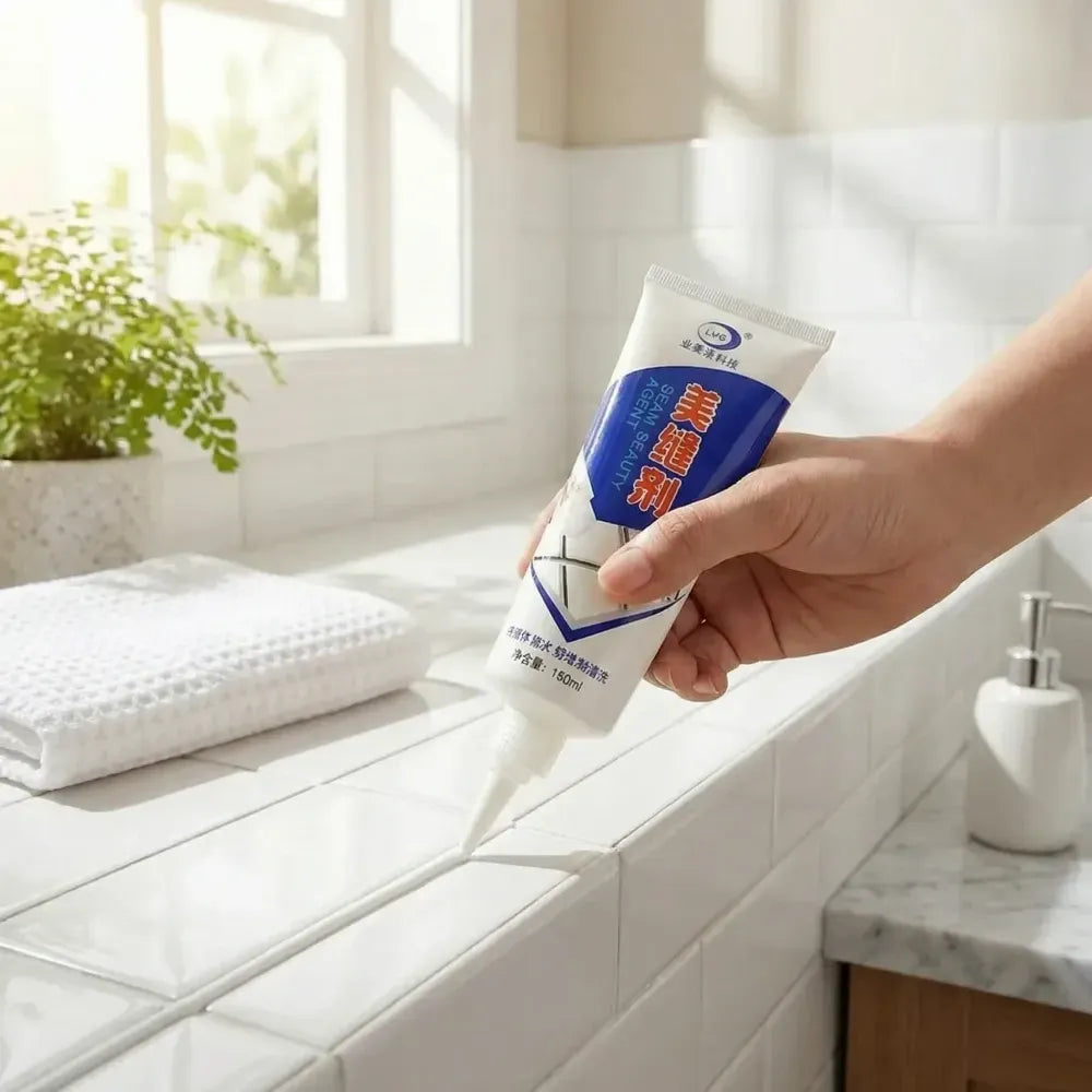 Tile gap filler tube