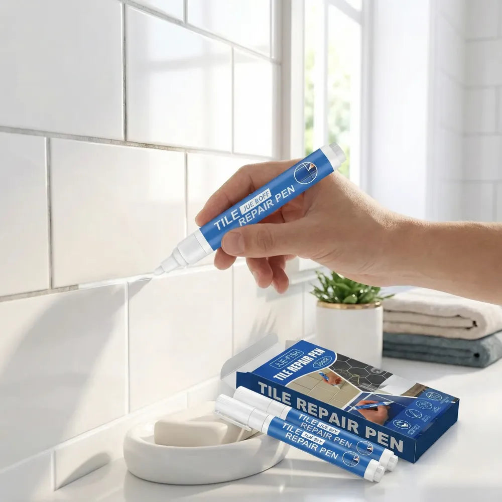 Tile repair & grout pen (pack of 3)