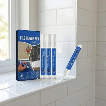 Tile repair & grout pen (pack of 3)