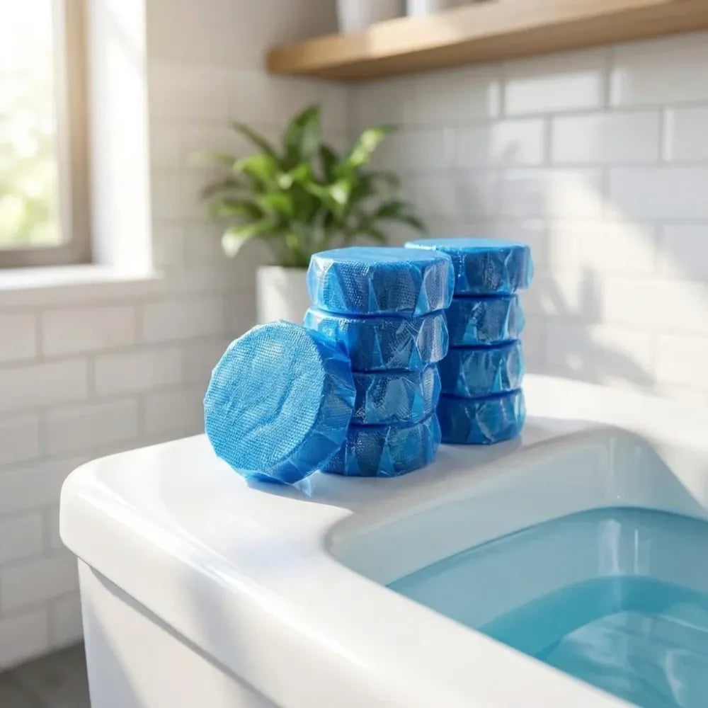 Toilet bowl cleaner tablets - accessories