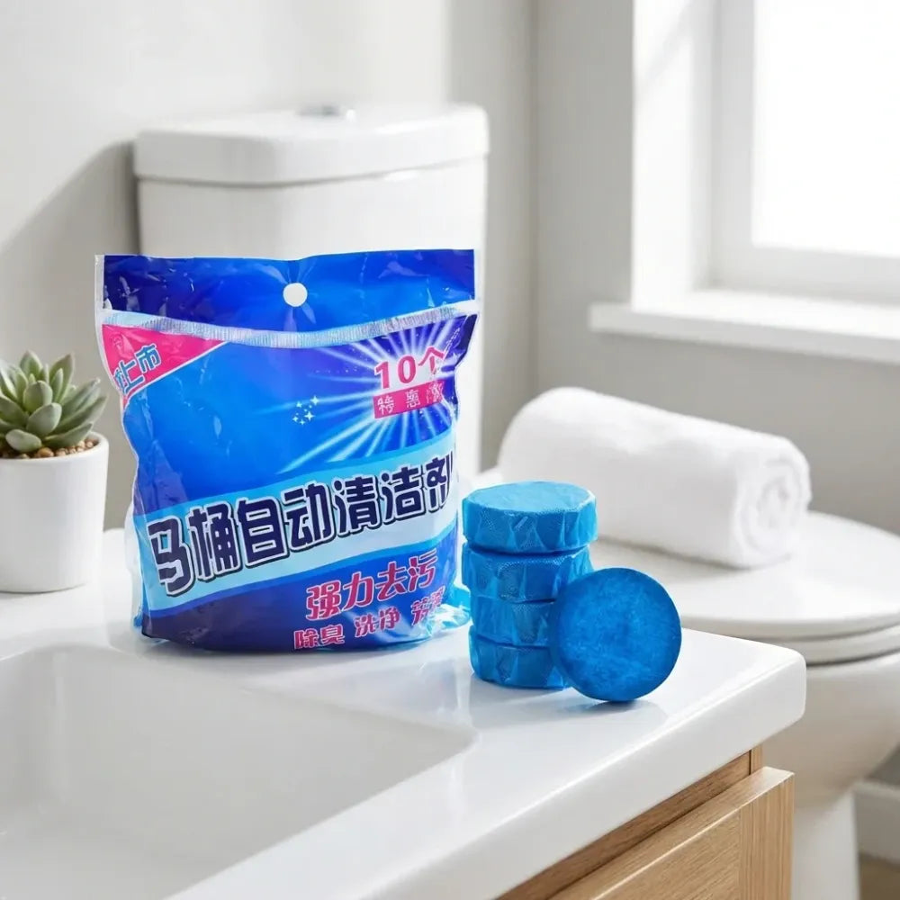 Toilet bowl cleaner tablets - accessories