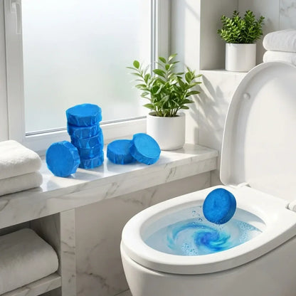 Toilet bowl cleaner tablets - accessories