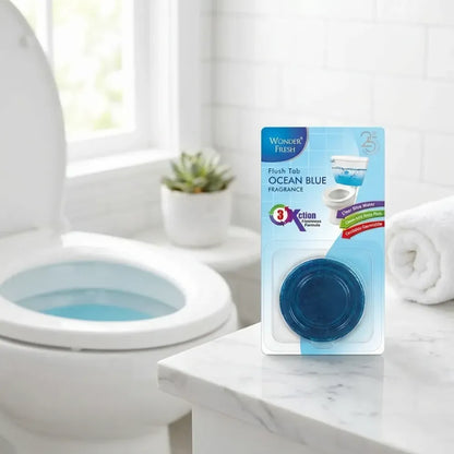 Toilet cleaner flush tab - home improvement