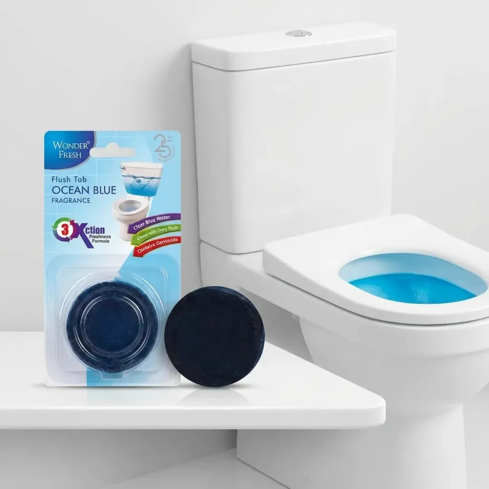 Toilet cleaner flush tab - home improvement