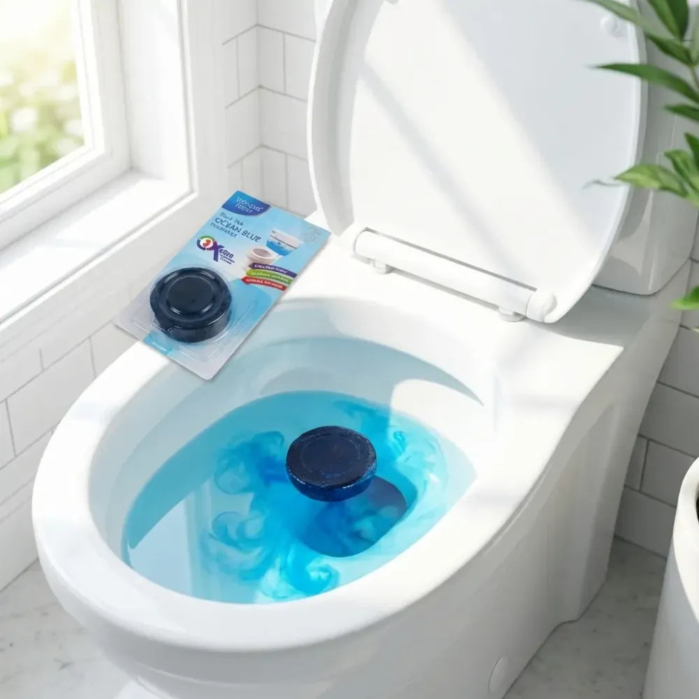 Toilet cleaner flush tab - home improvement