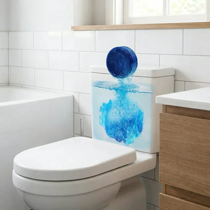Toilet cleaner flush tabs - home improvement
