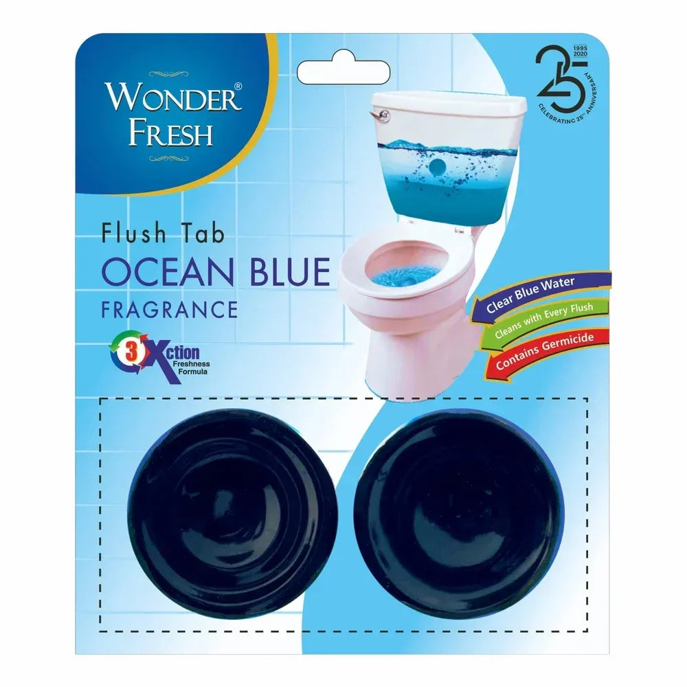 Toilet cleaner flush tabs