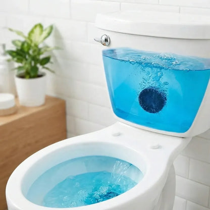 Toilet cleaner flush tabs - home improvement