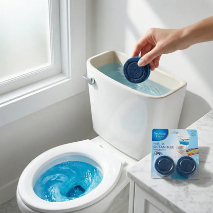 Toilet cleaner flush tabs - home improvement