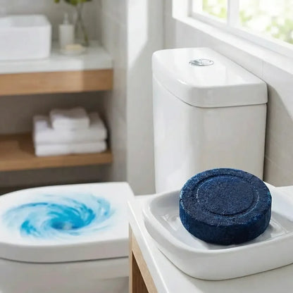 Toilet cleaner flush tabs - home improvement