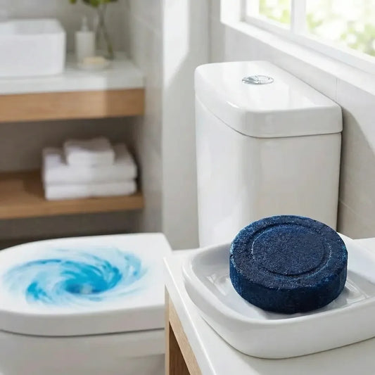 Toilet cleaner flush tabs - home improvement