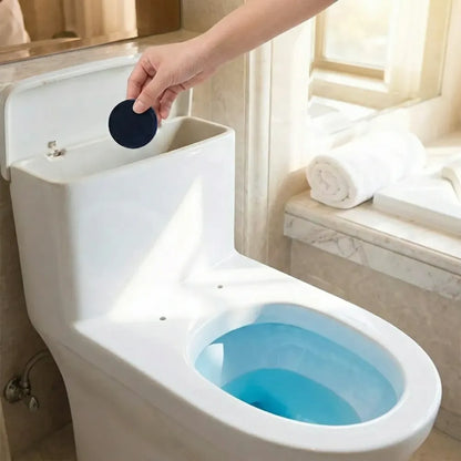 Toilet cleaner flush tabs - home improvement