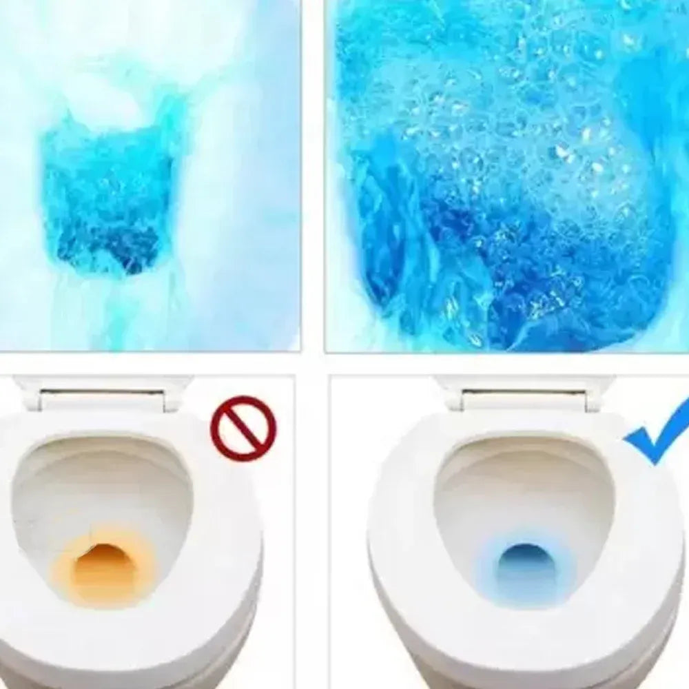 Toilet cleaner flush tabs