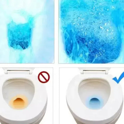 Toilet cleaner flush tabs - home improvement