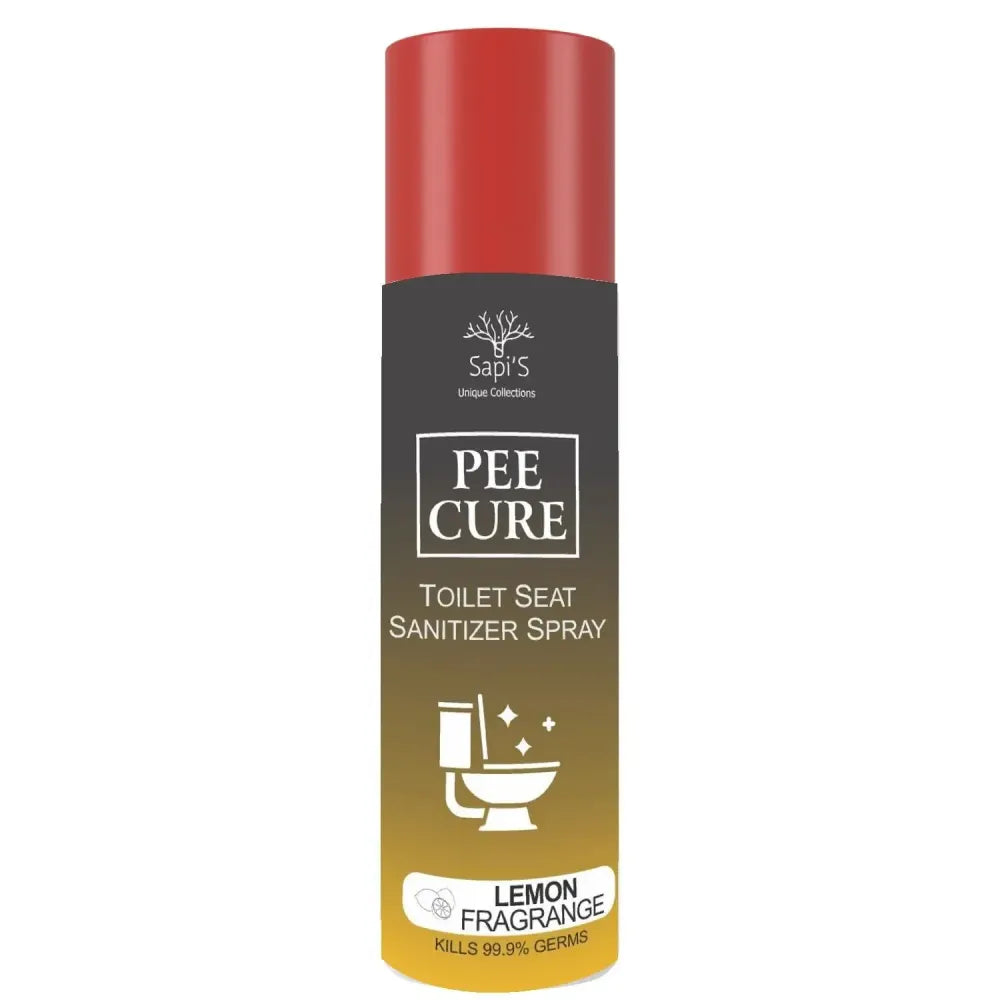 Toilet seat sanitizer spray