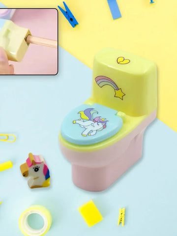 Toilet-Shaped Pencil Sharpener
