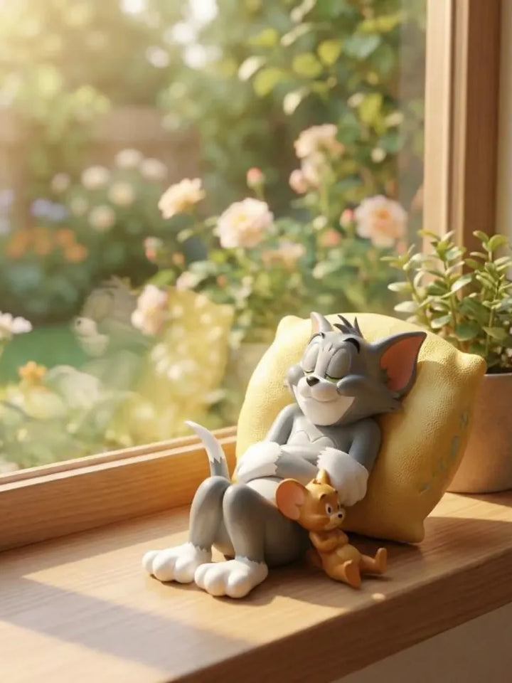 Tom & Jerry Cute Sleeping Car Interior Accessory