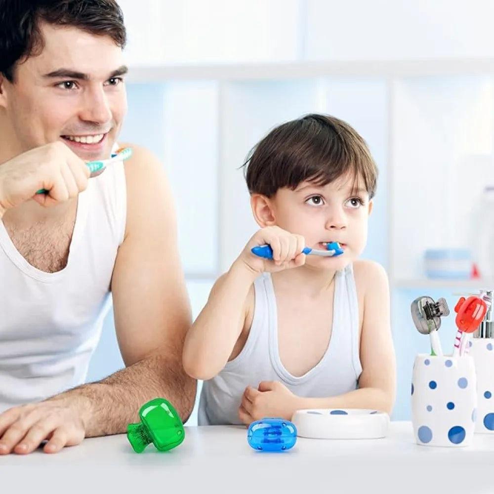 Toothbrush head cover cap - home improvement