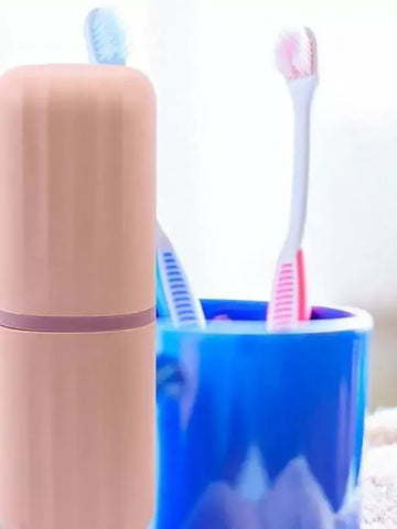 Toothbrush & toothpaste holder set
