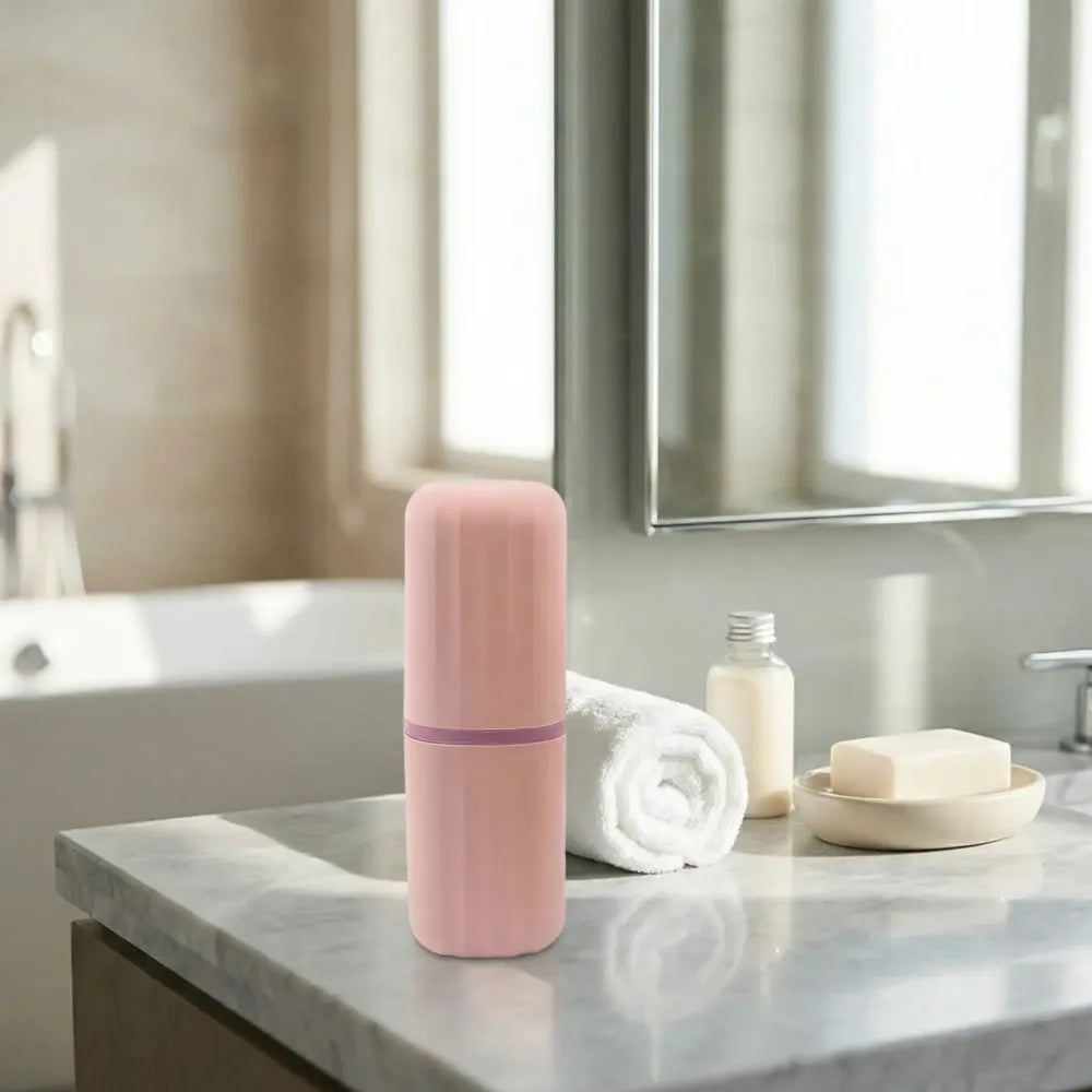 Toothbrush & toothpaste holder set - home essentials