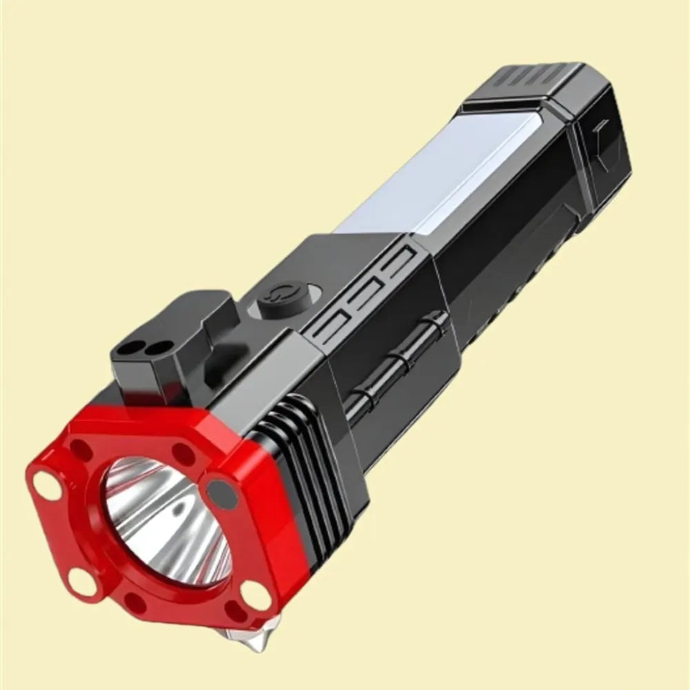 Torch led flashlight with powerbank