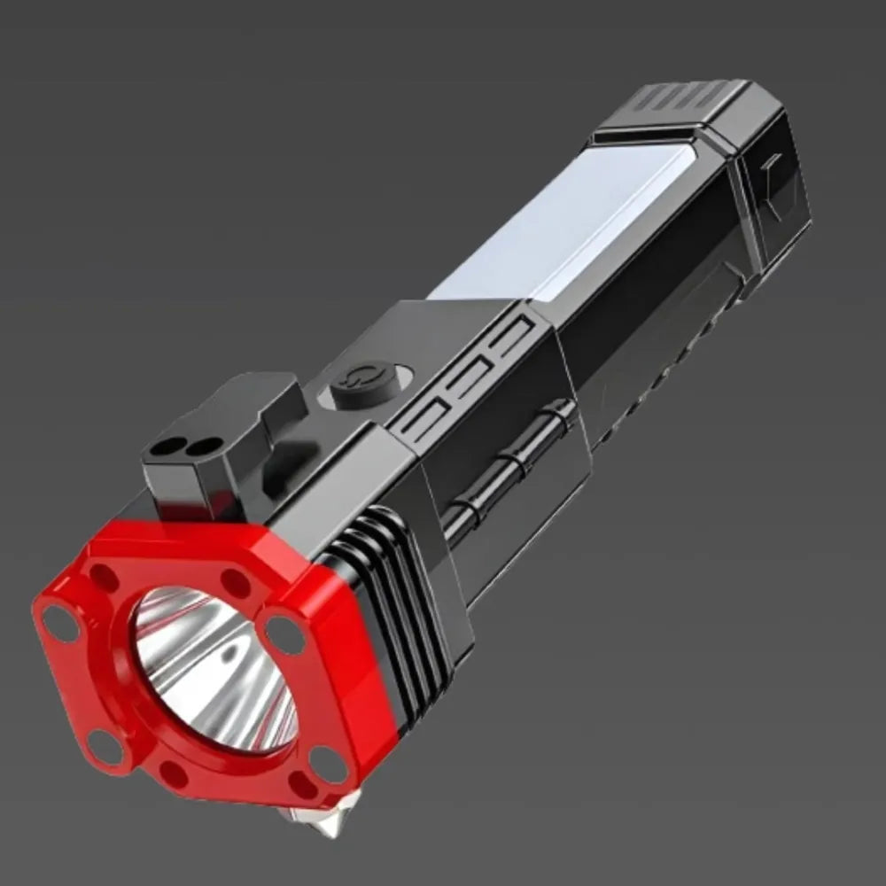 Torch led flashlight with powerbank
