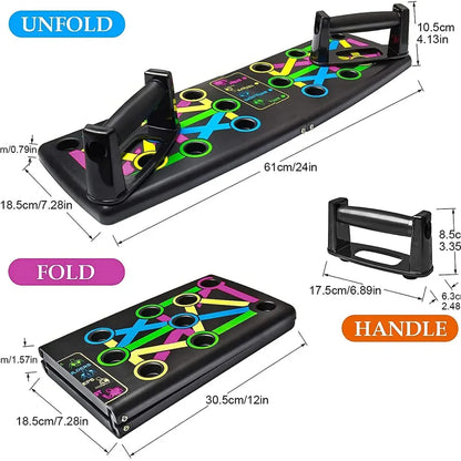 Total body push-up system