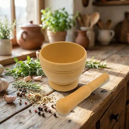 Traditional spice grinder set - kitchen tool