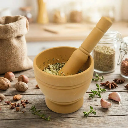 Traditional spice grinder set - kitchen tool