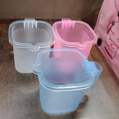 Transparent bath water mug - home & kitchen