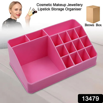 Transparent makeup storage box - fashion