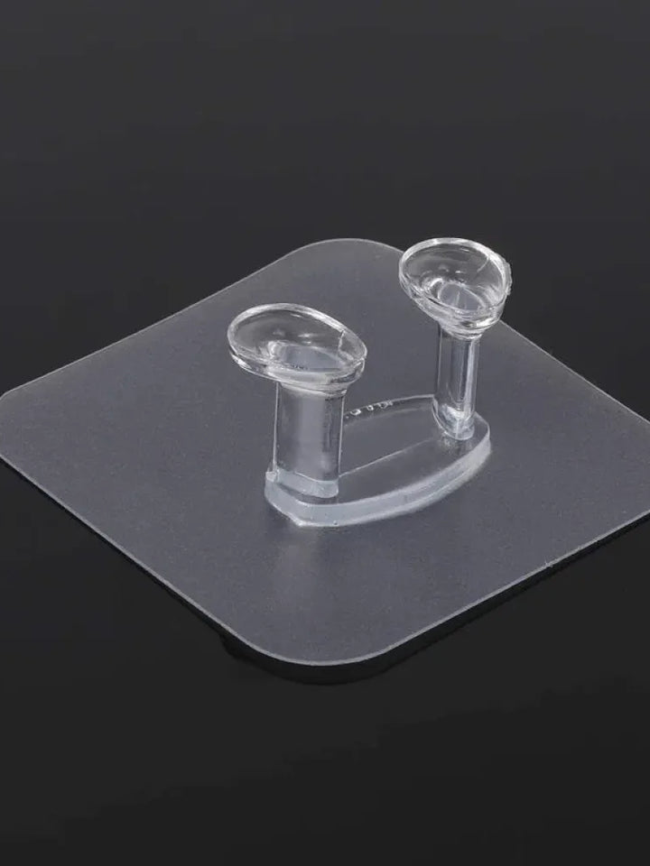 Transparent Wall Hook Holder
