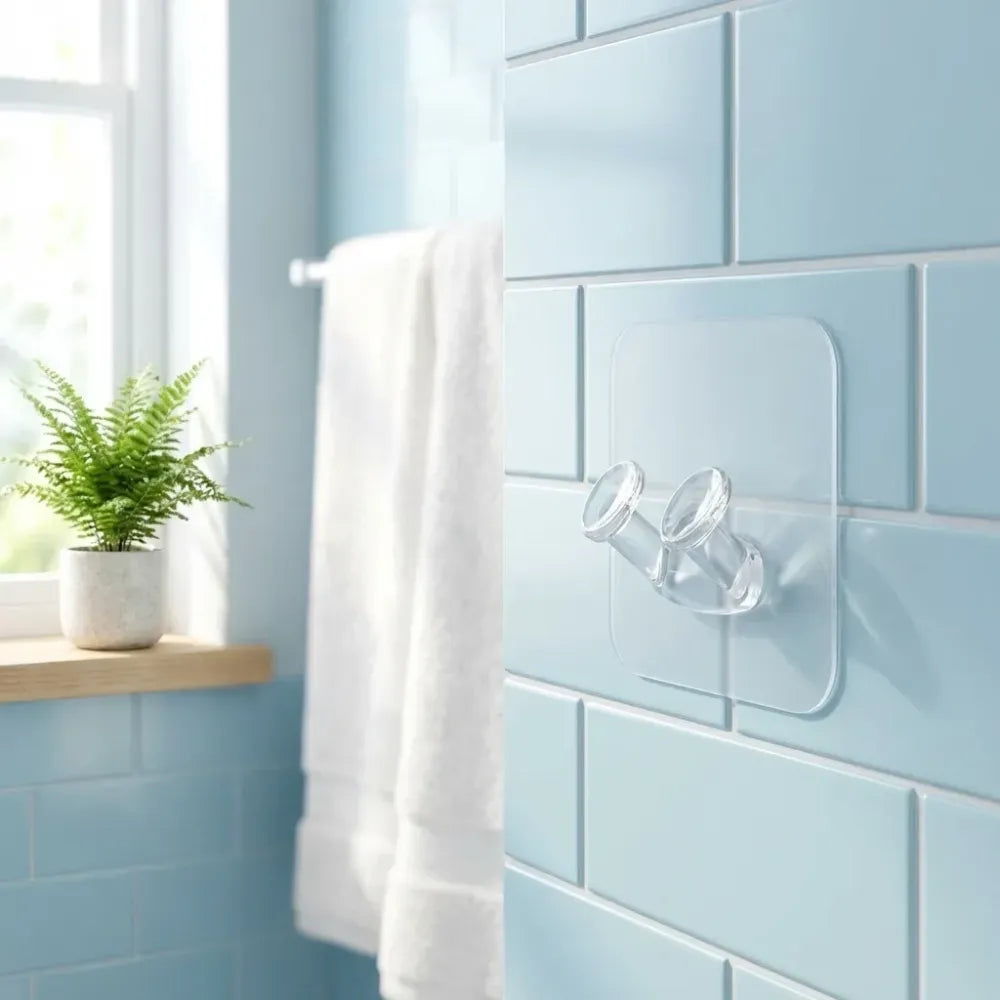 Transparent wall hook holder - home improvement