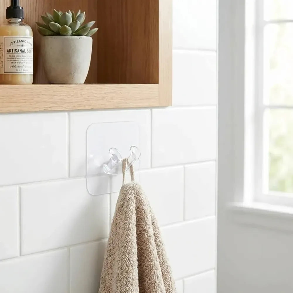 Transparent wall hook holder - home improvement