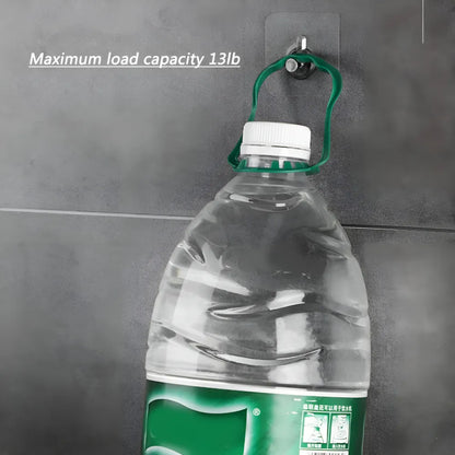 Transparent wall hooks