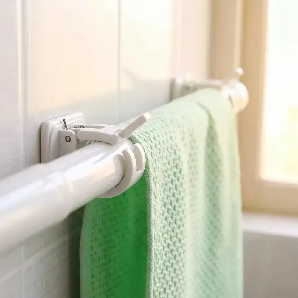Transparent wall hooks