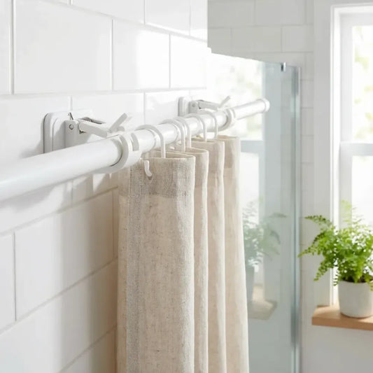 Transparent wall hooks