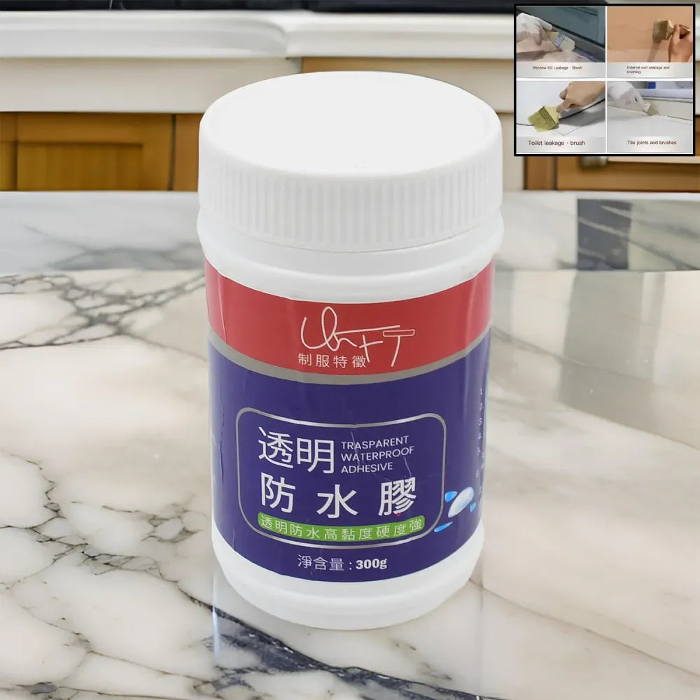 Transparent waterproof glue 300g - home improvement
