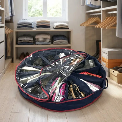 Travelling shoe storage bag