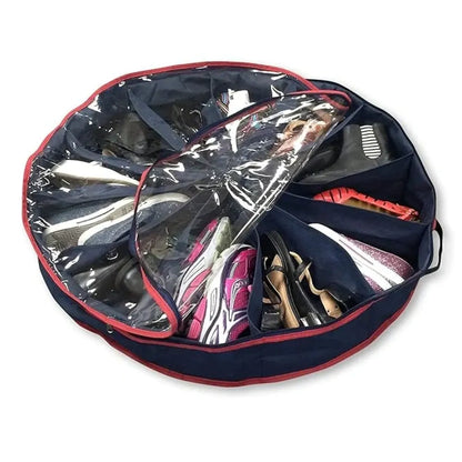 Travelling shoe storage bag
