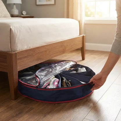 Travelling shoe storage bag