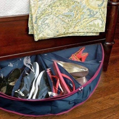Travelling shoe storage bag